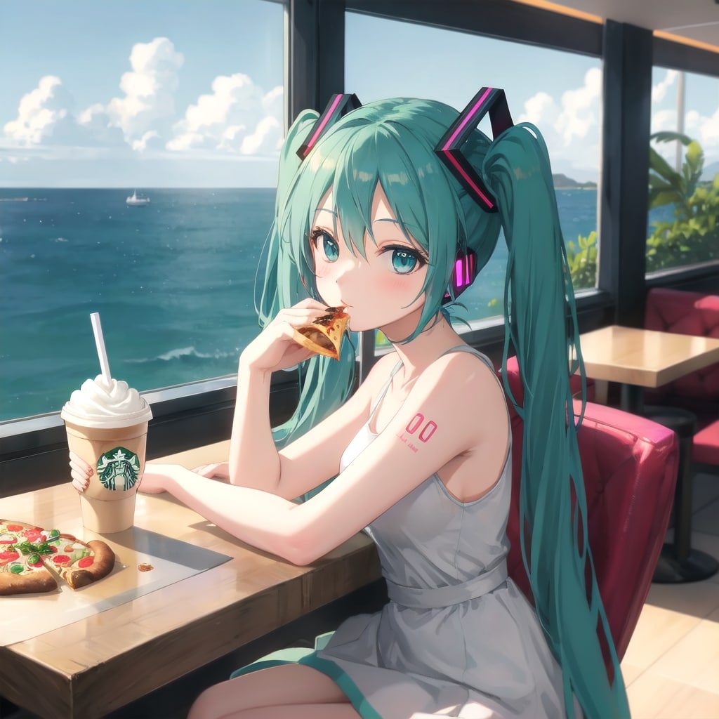 海の見えるレストラン