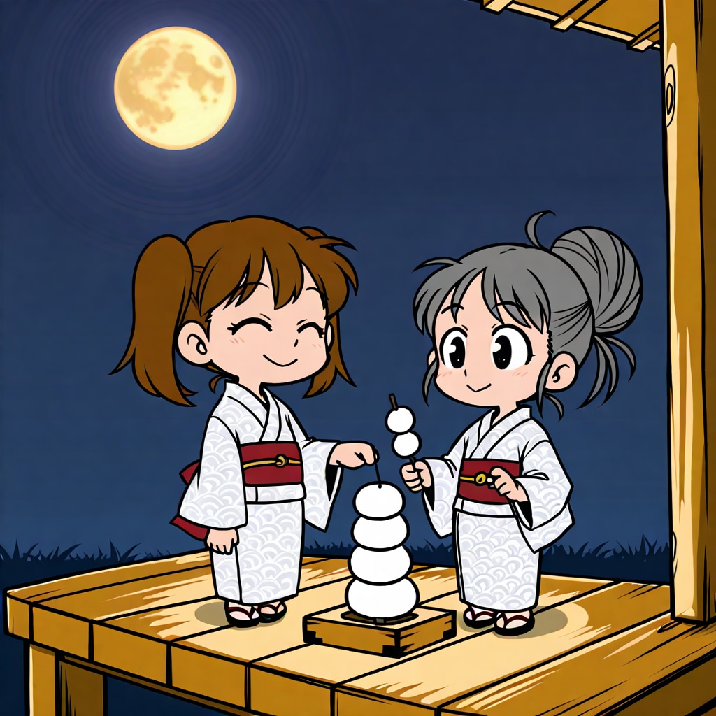 お月見ガールズ