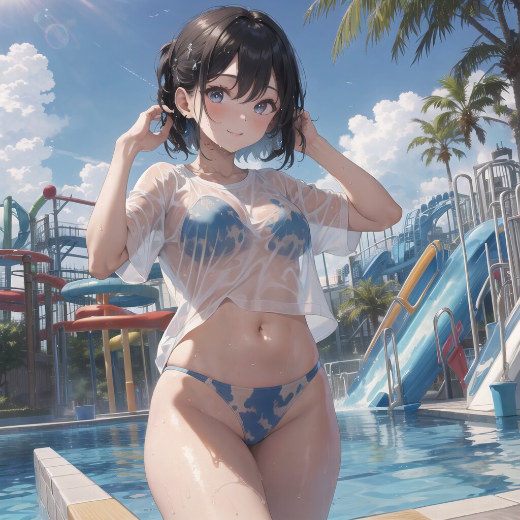 プールに行こう