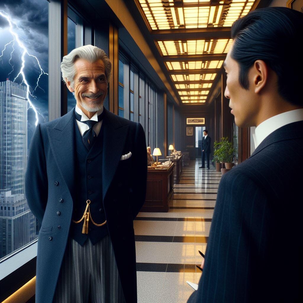 おじいちゃんはご立腹です