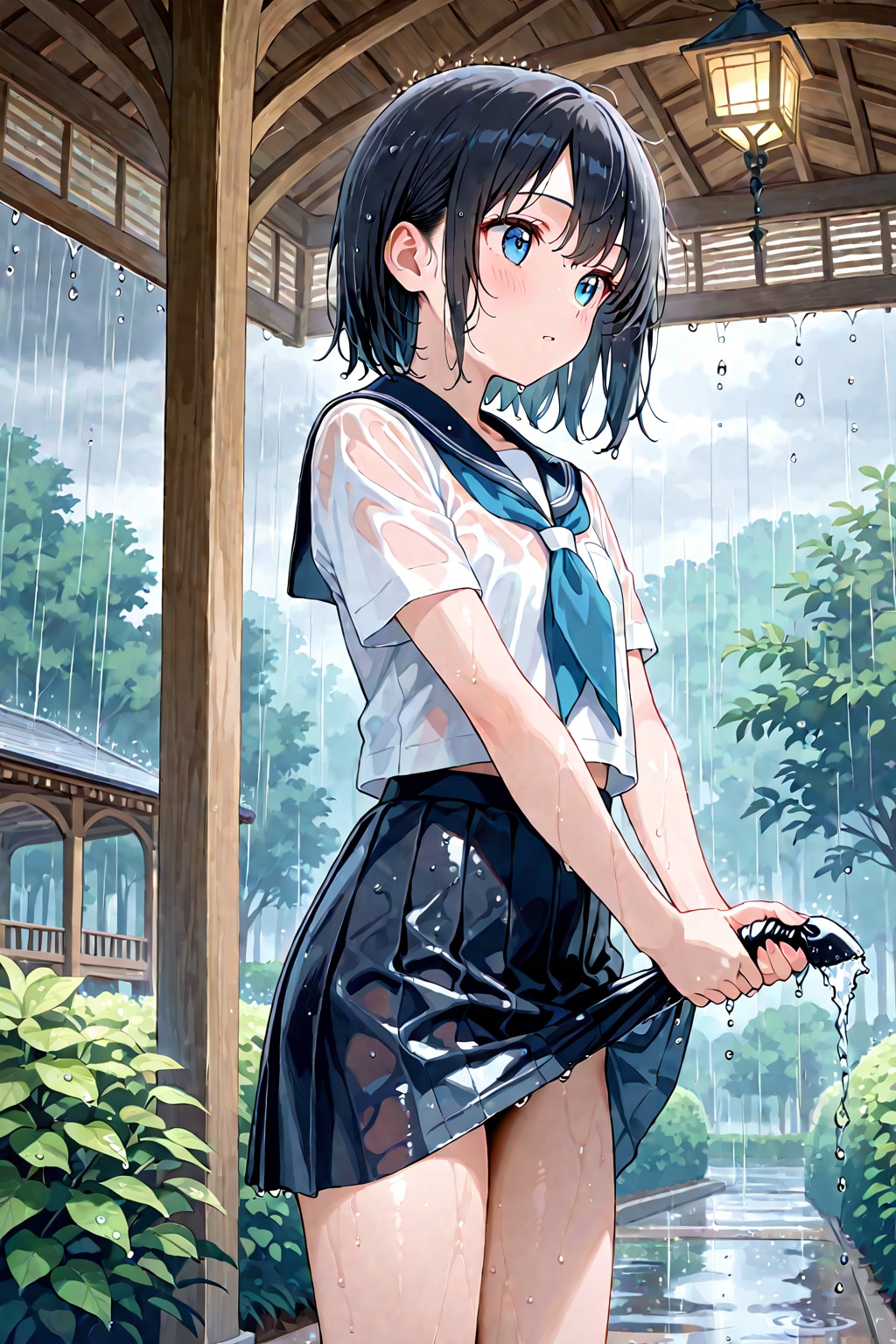 雨宿り(LILY)(11) | の人気AIイラスト・グラビア