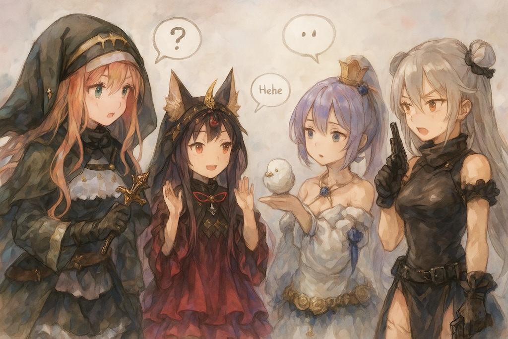 メメントモリファンアート🐾