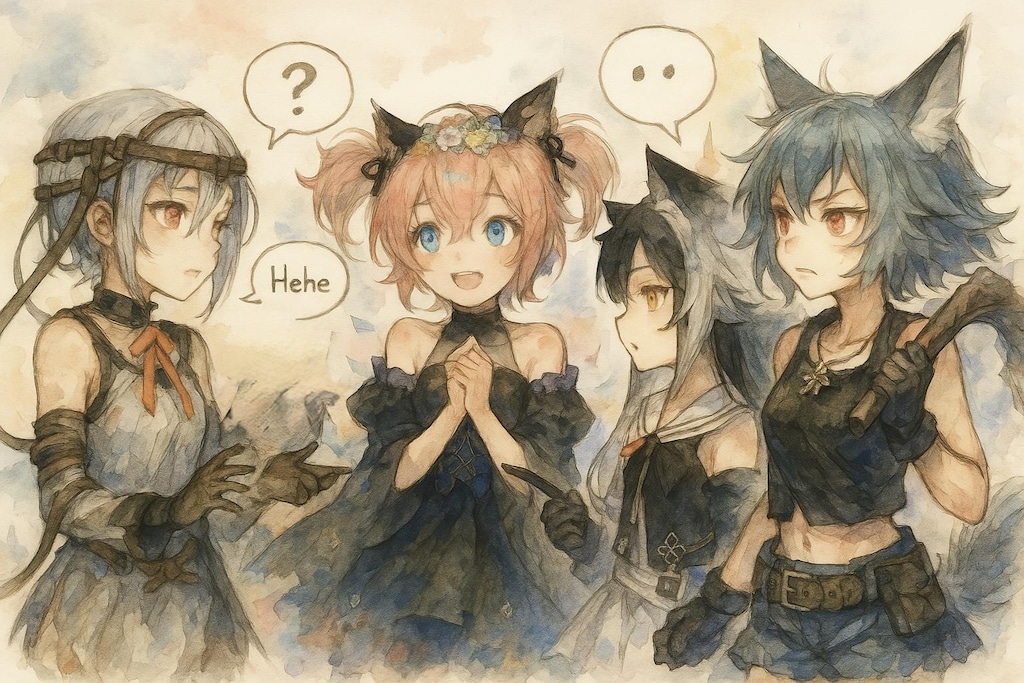 メメントモリファンアート🐾