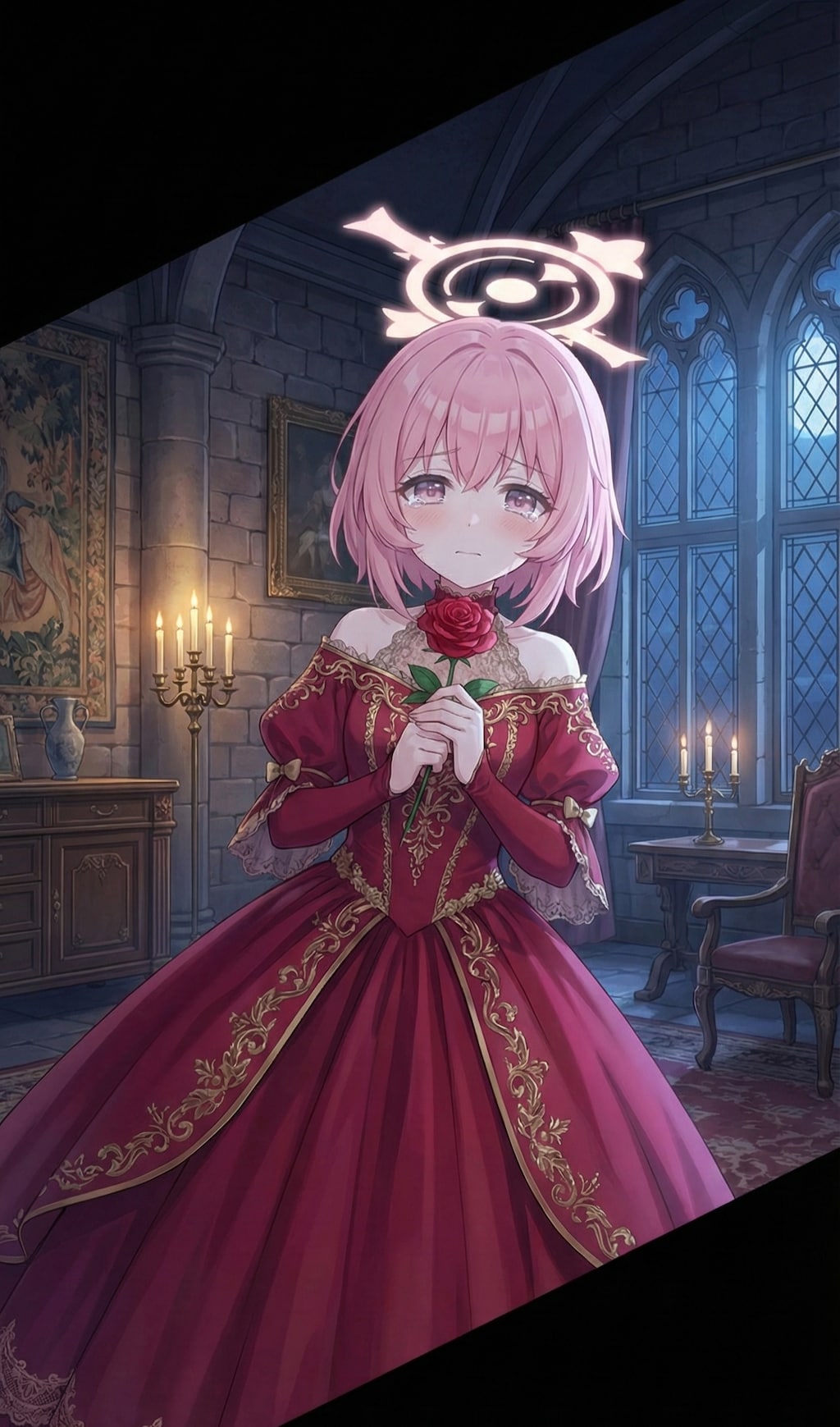 紅のドレス(ヒフミ・ノア・セリナ・ムツキ・セリカ)