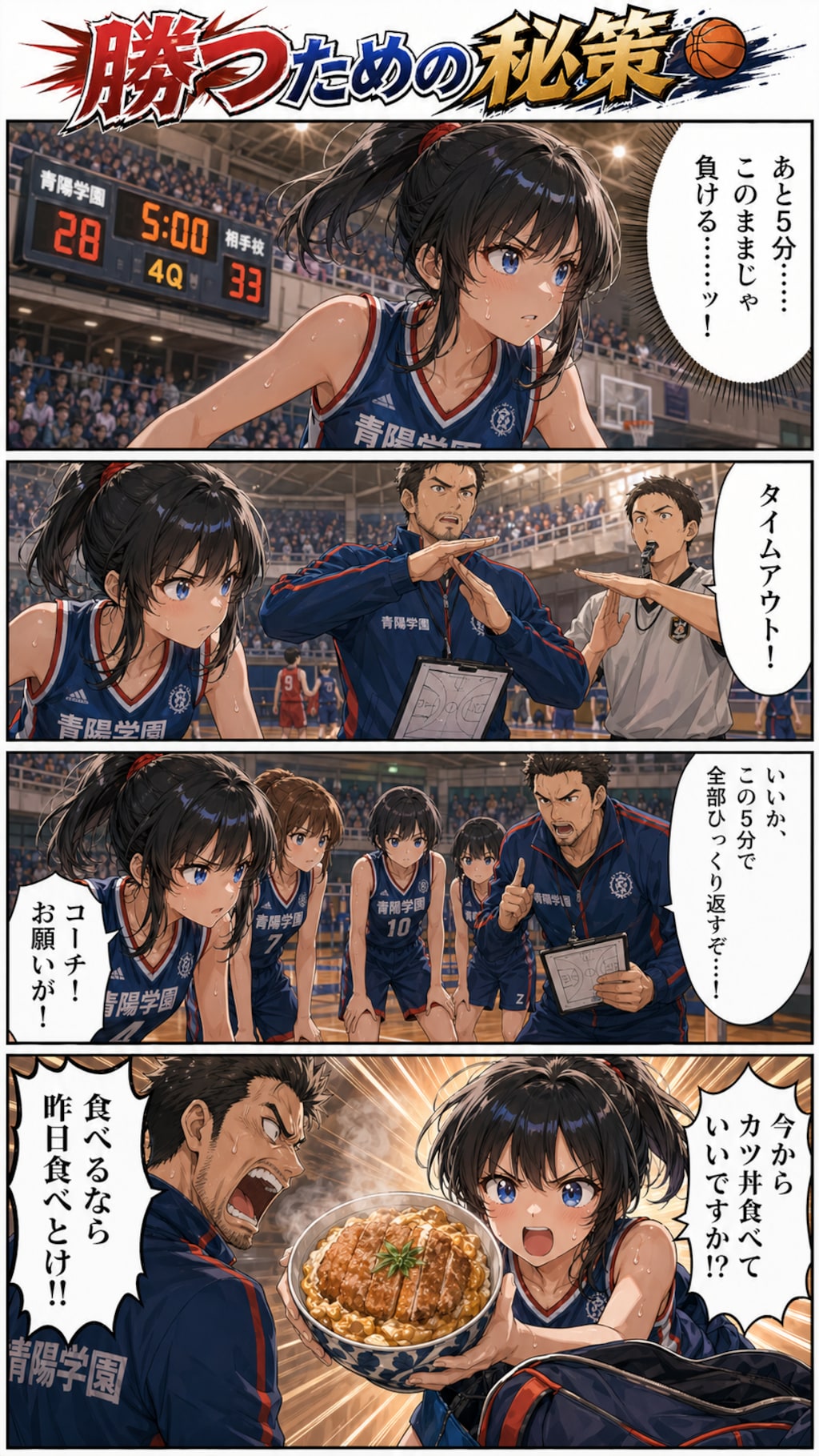 『勝つための秘策』