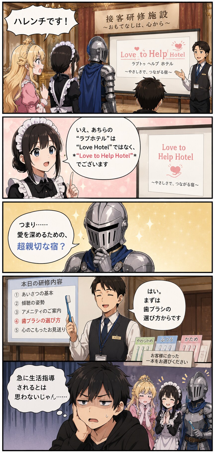 ラブホテルの先入感に騙されて！