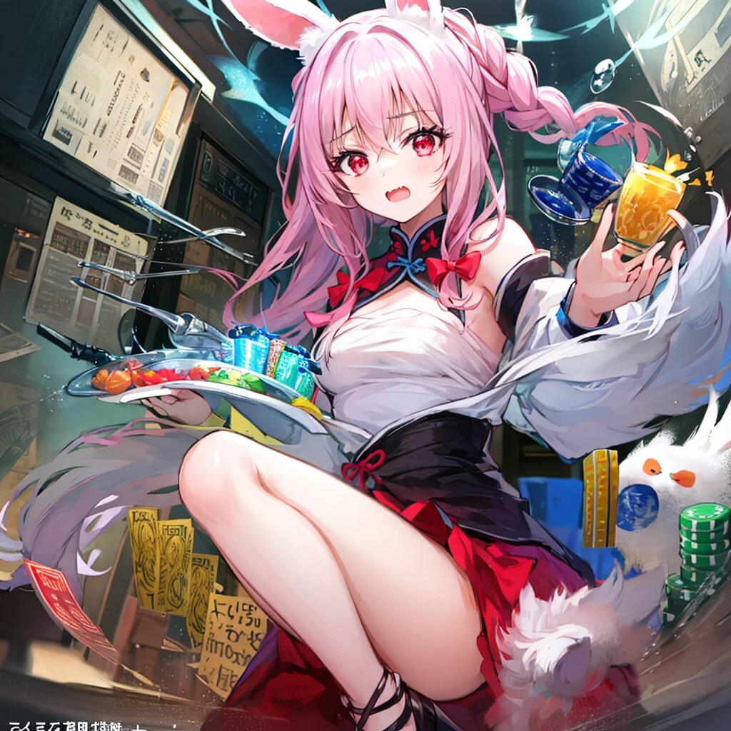 慌てるバニーちゃん