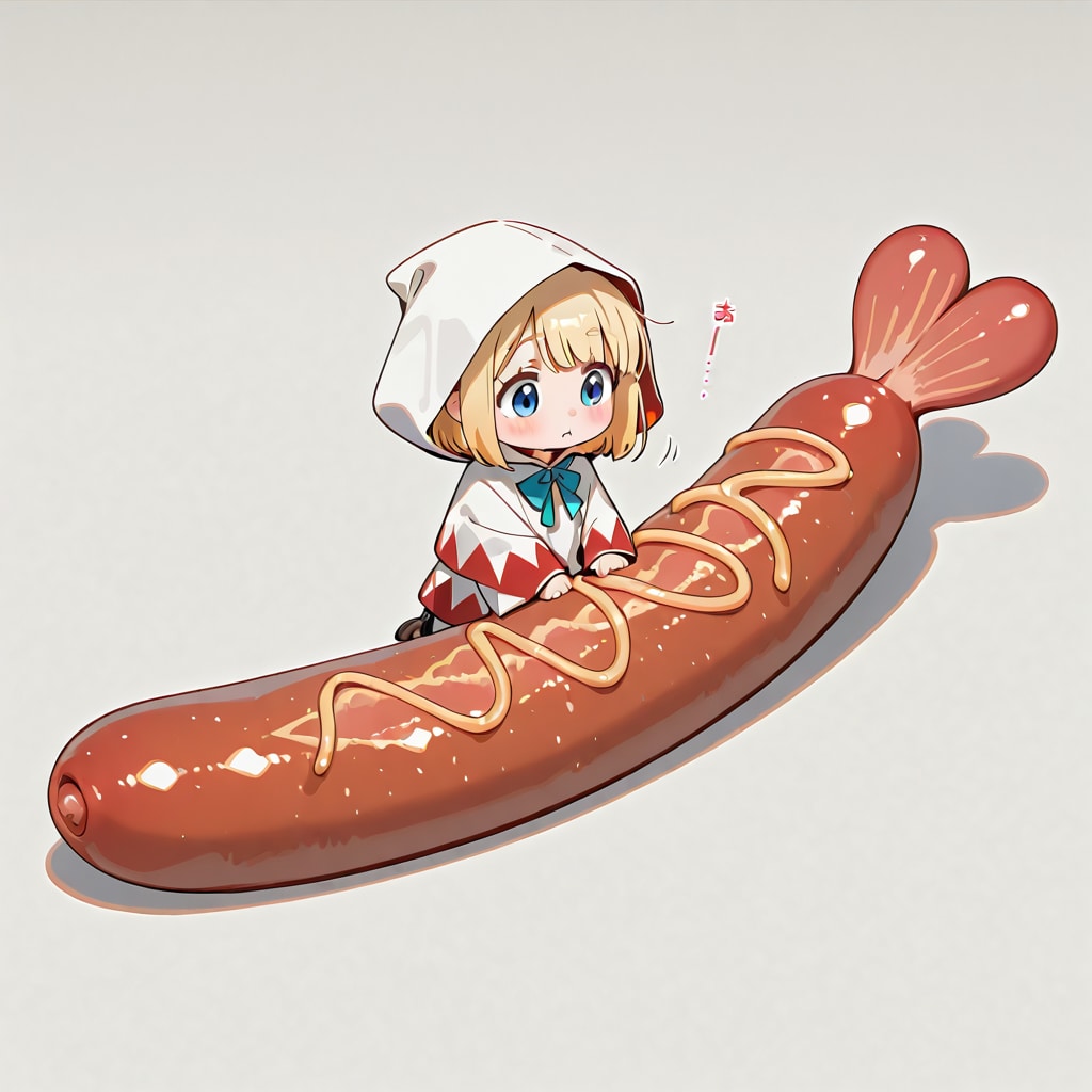 ちび白魔道士とソーセージ