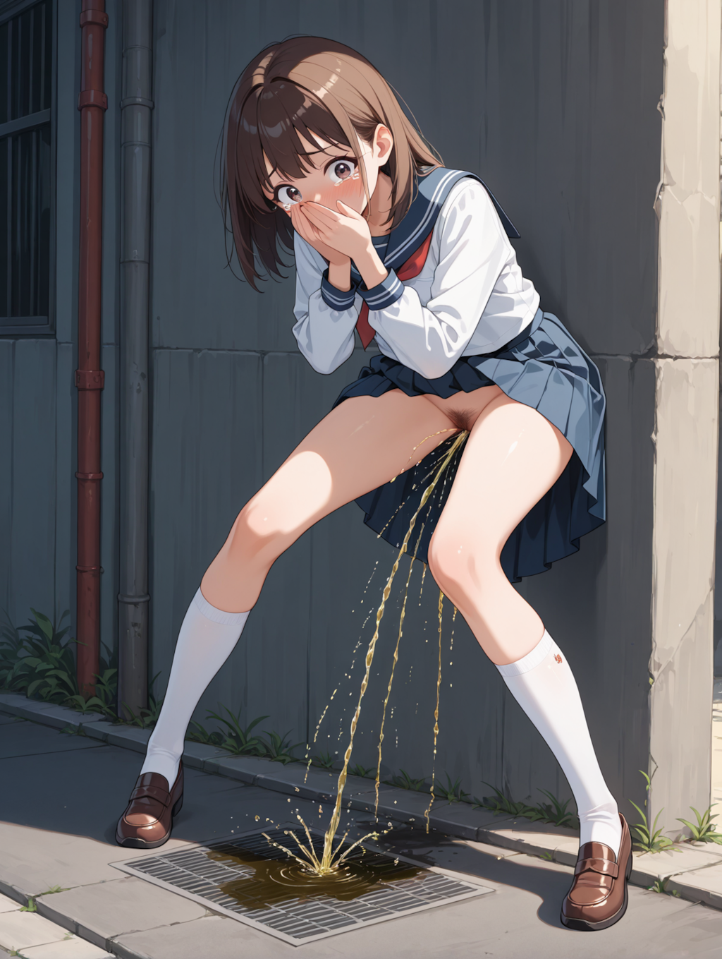 ウチの敷地で何してんだ