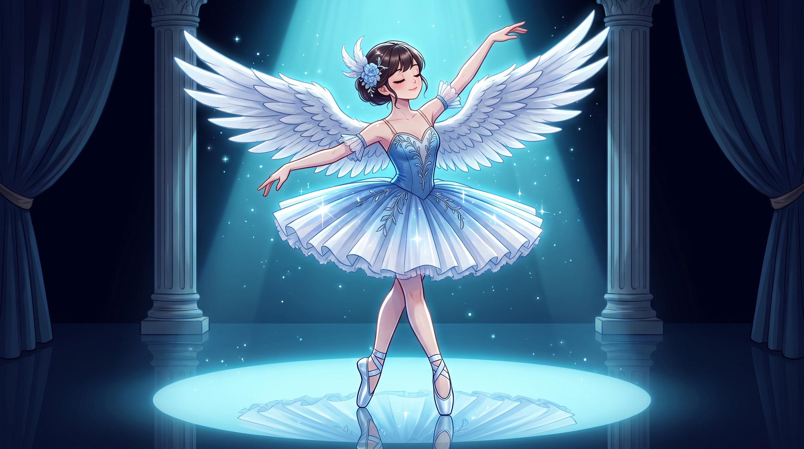 蒼穹羽舞白夜譚 | の人気AIイラスト・グラビア
