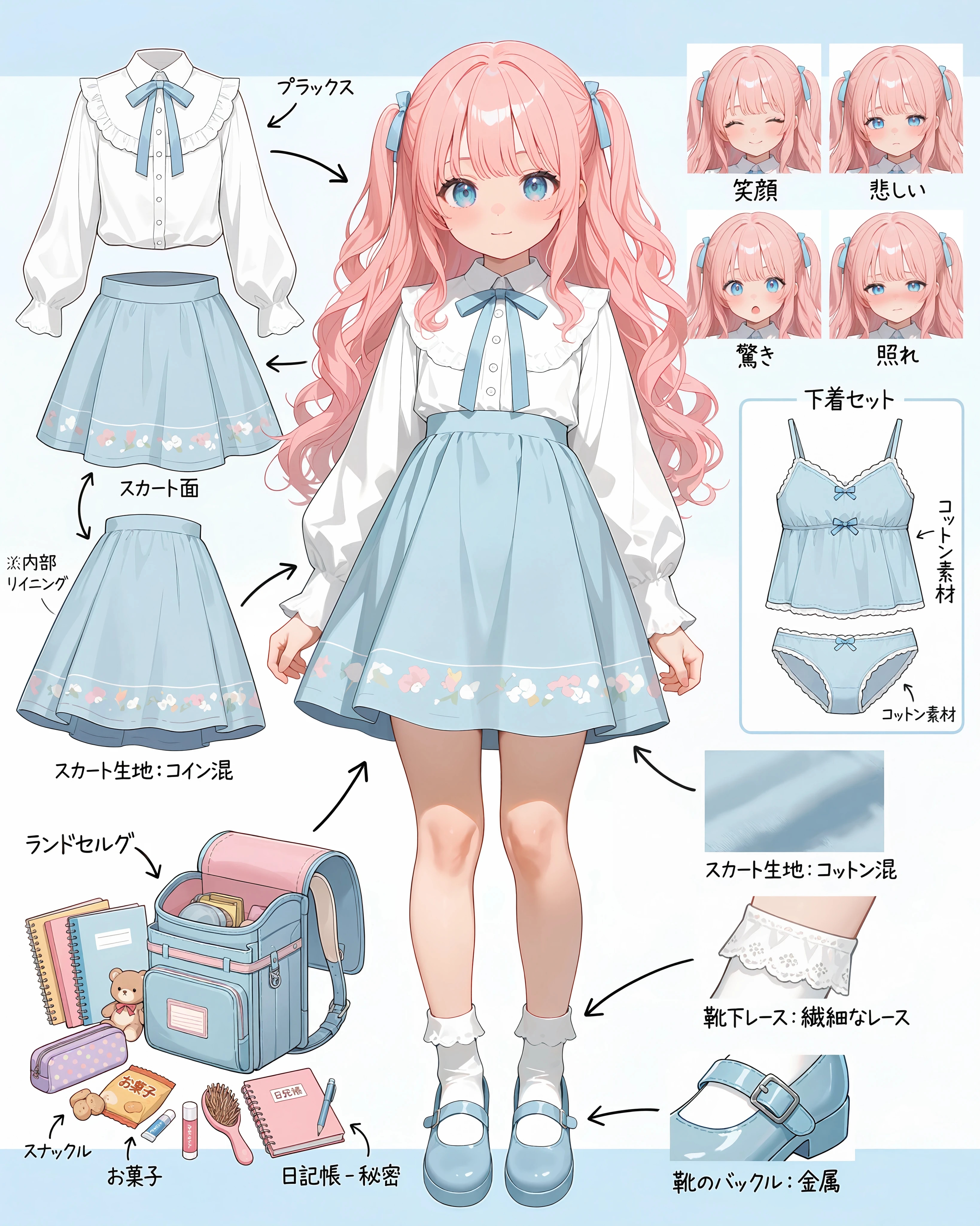 くりすちゃんのキャラシート