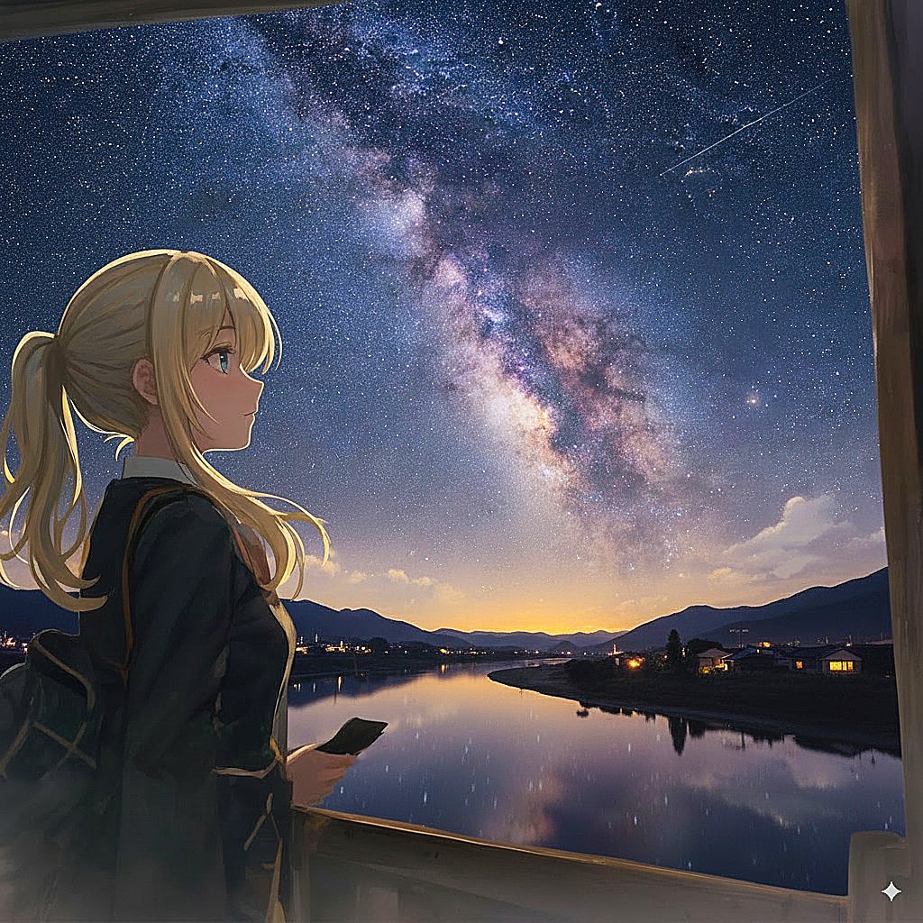 流星と少女18