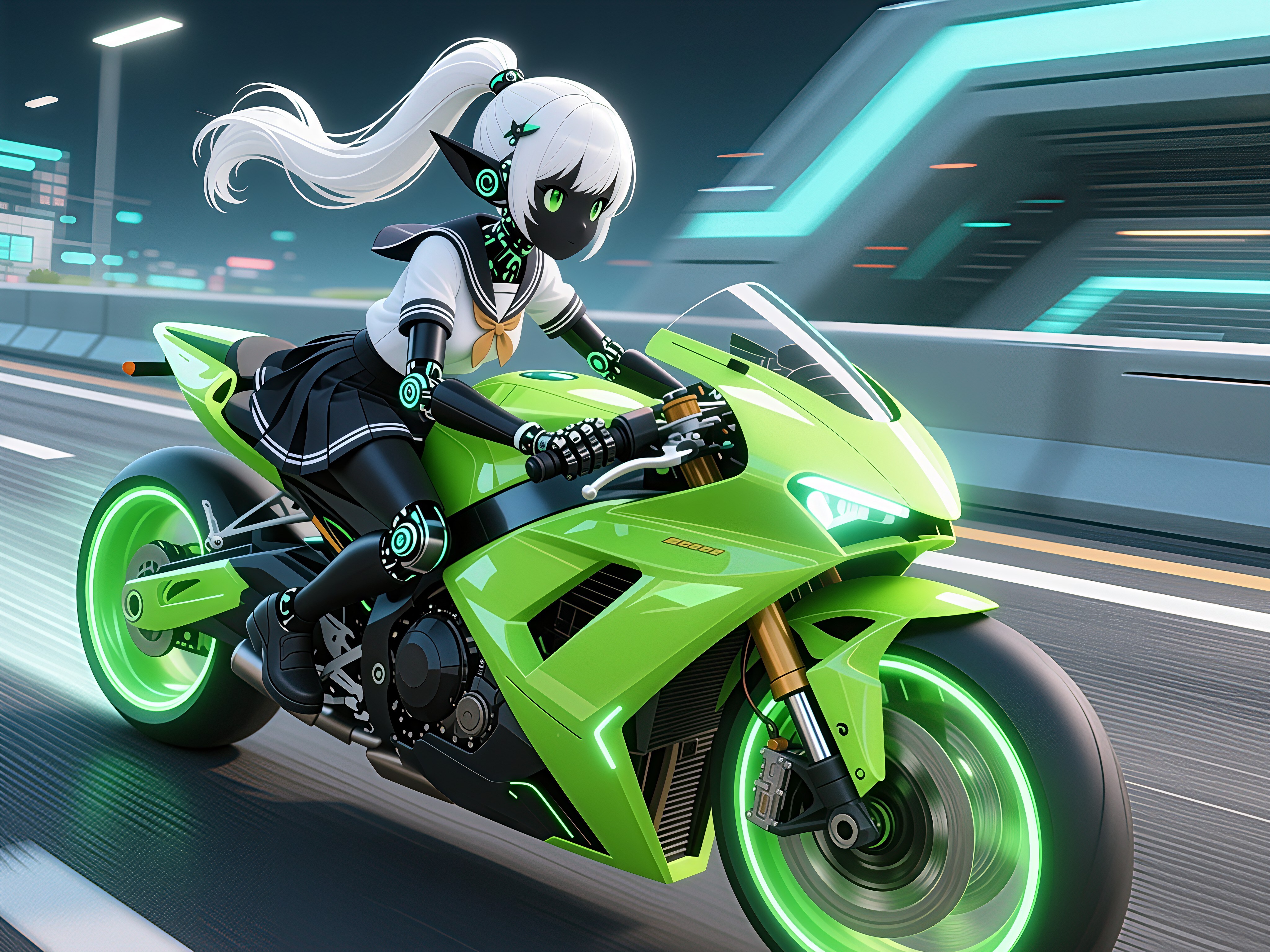 メカ娘4328号 | の人気AIイラスト・グラビア