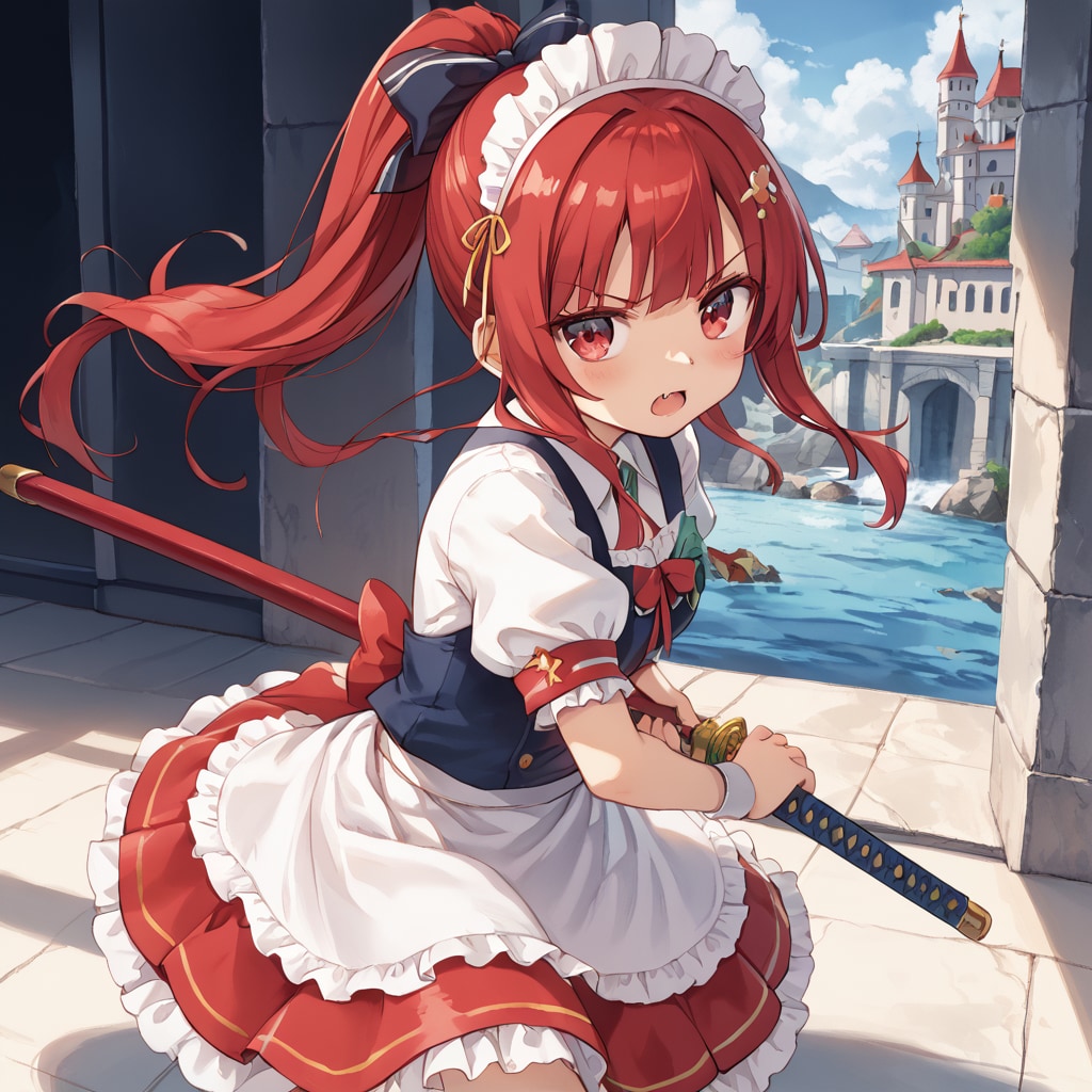 ぼさっとするな！！必ずご主人様をお守りしろっ！！ | の人気AIイラスト・グラビア