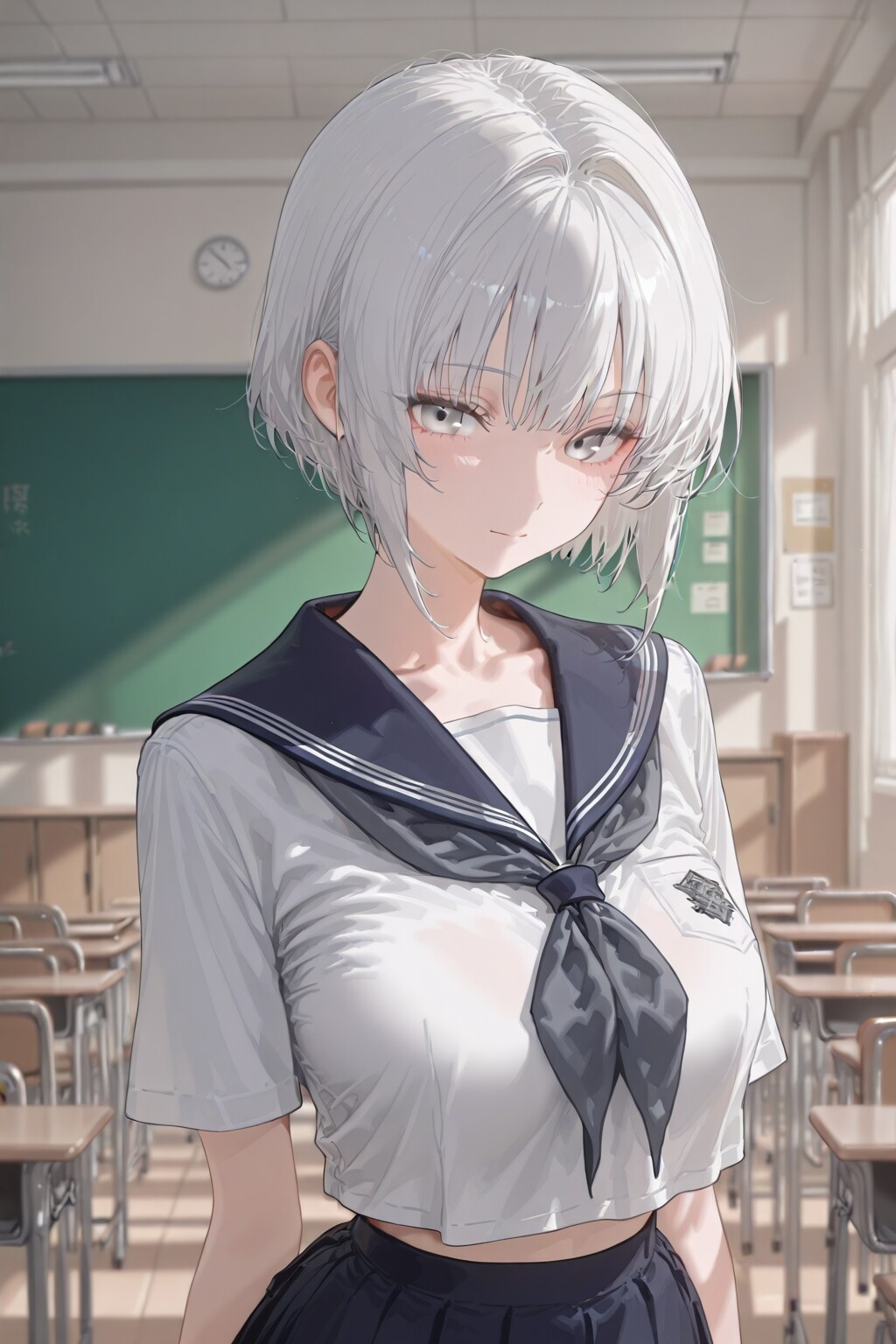 何か別の顔がありそうな女の子 | の人気AIイラスト・グラビア