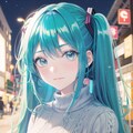 初音ミク 初音未來 私服 デート Miku VOCALOID ツインテール 2枚目