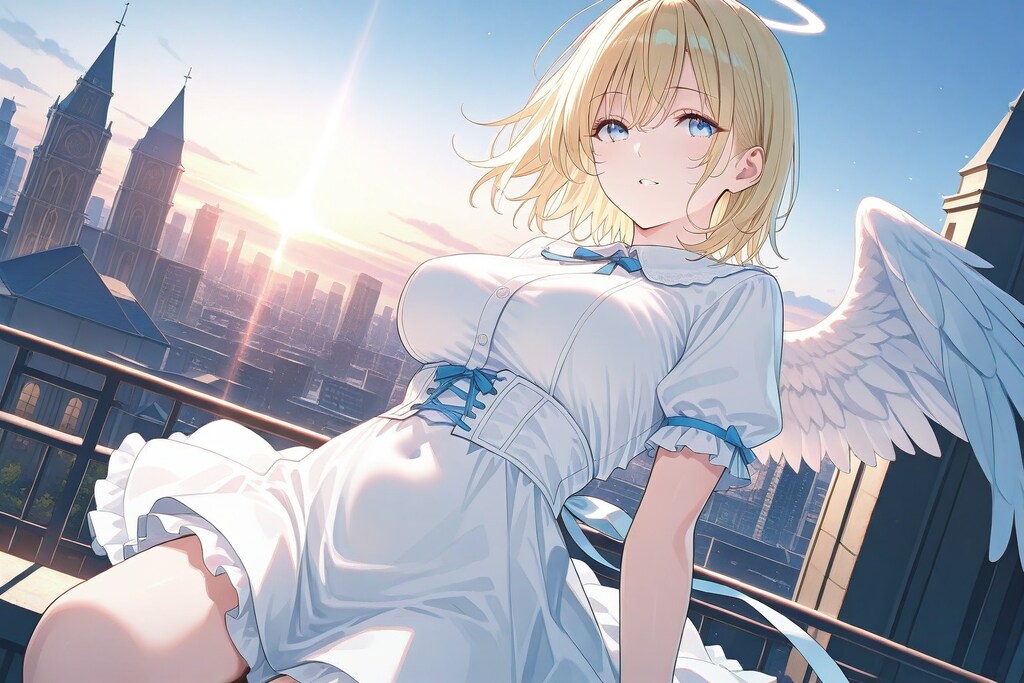 金髪さん天使3