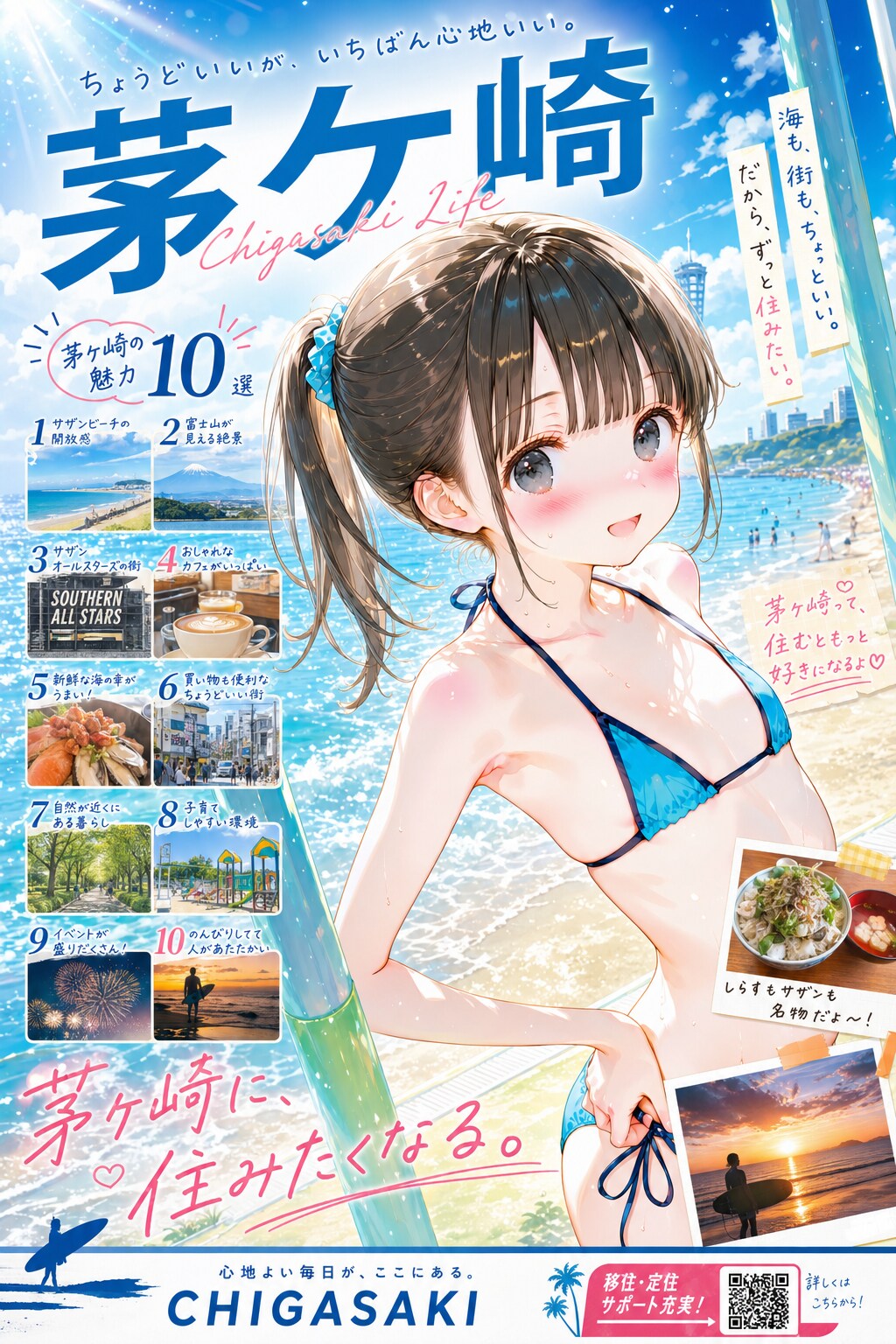 茅ヶ崎応援アンバサダー雫ちゃん（嘘ｗ）