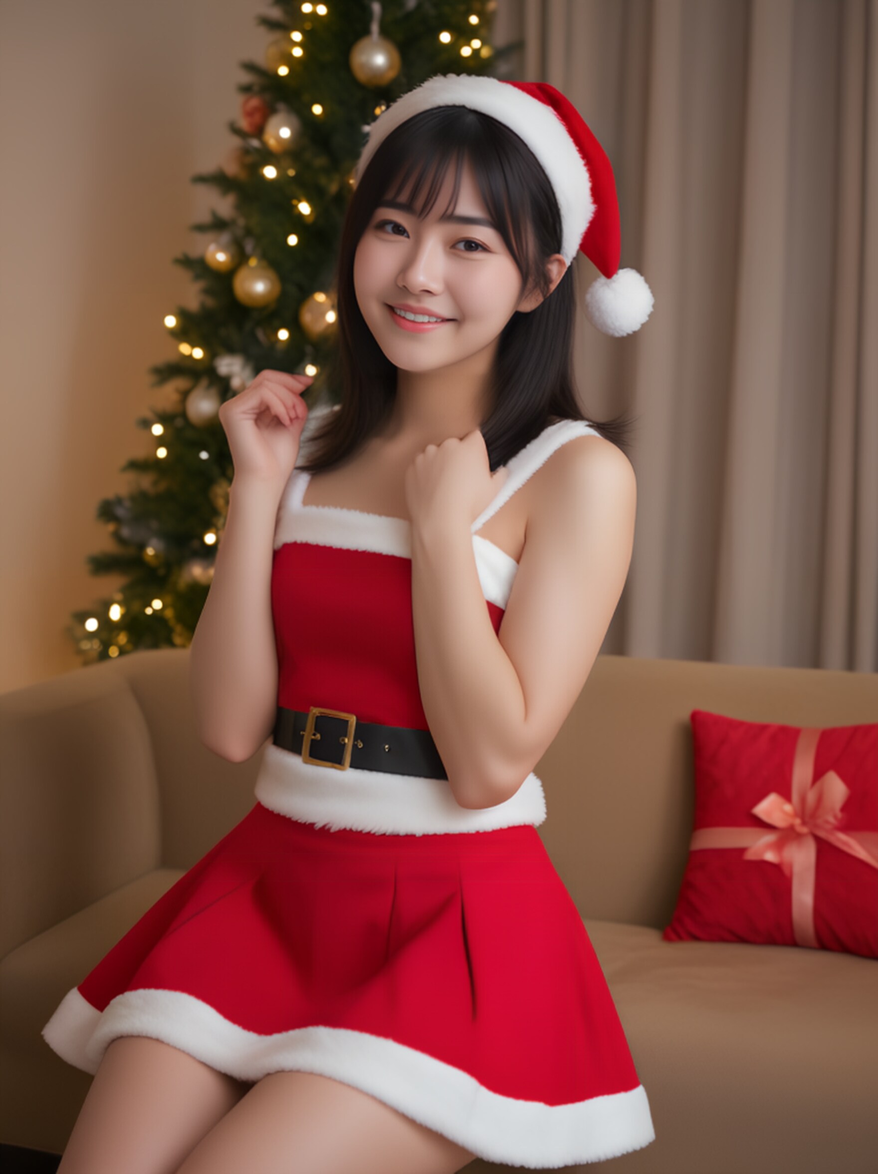 クリスマスコスプレ | の人気AIイラスト・グラビア