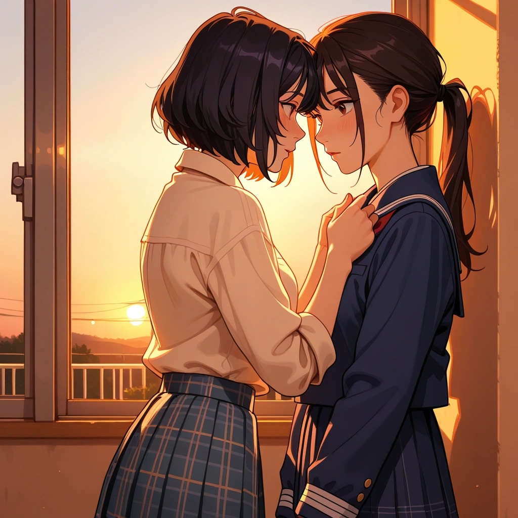 新友→親友→信友→心友→深友LOVE_a001 | の人気AIイラスト・グラビア