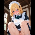 メイドちゃんの放尿 4枚目
