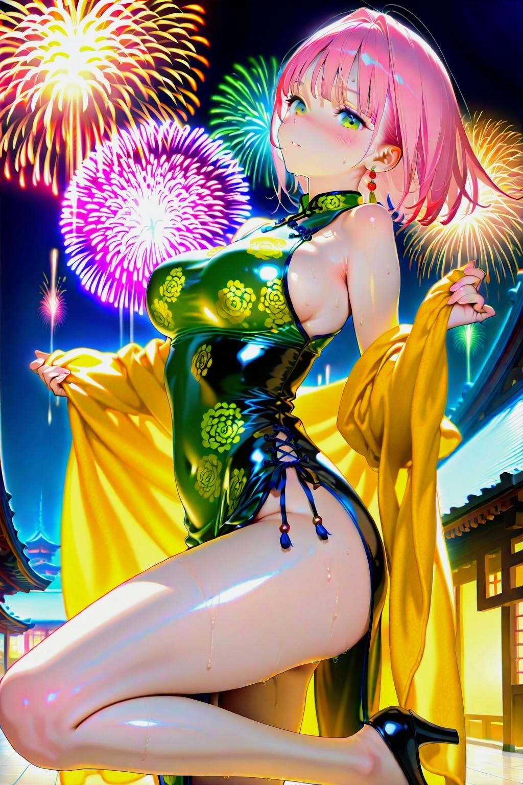 ピンク髪ボブカットお姉やん🩷25