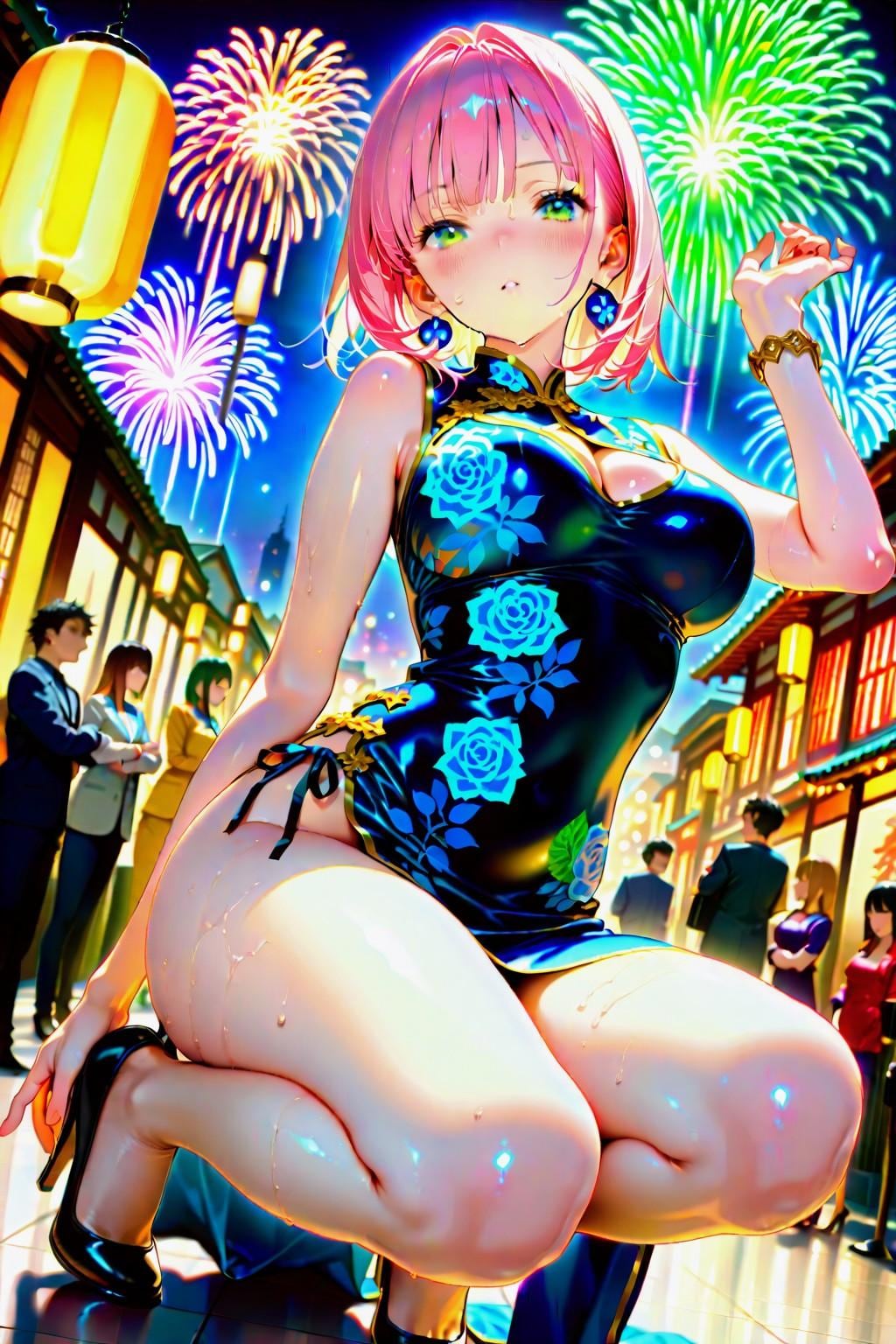 ピンク髪ボブカットお姉やん🩷25