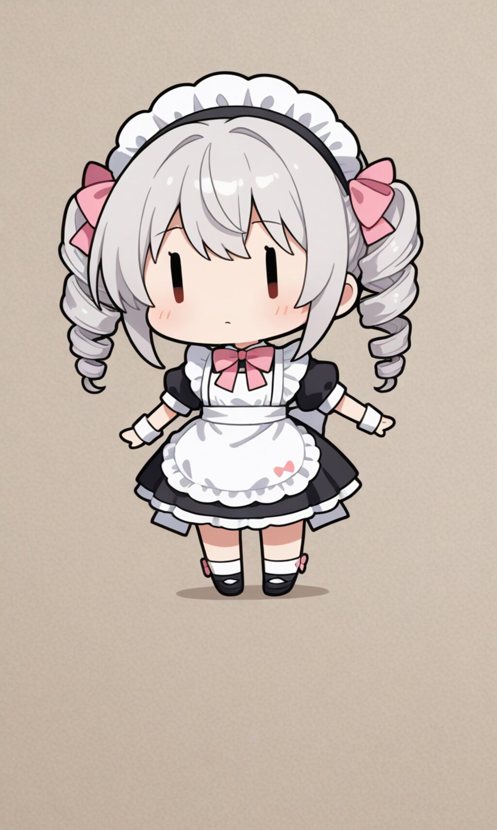 ドリルチビメイドさん