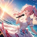 海辺の夕暮れライブ 7枚目
