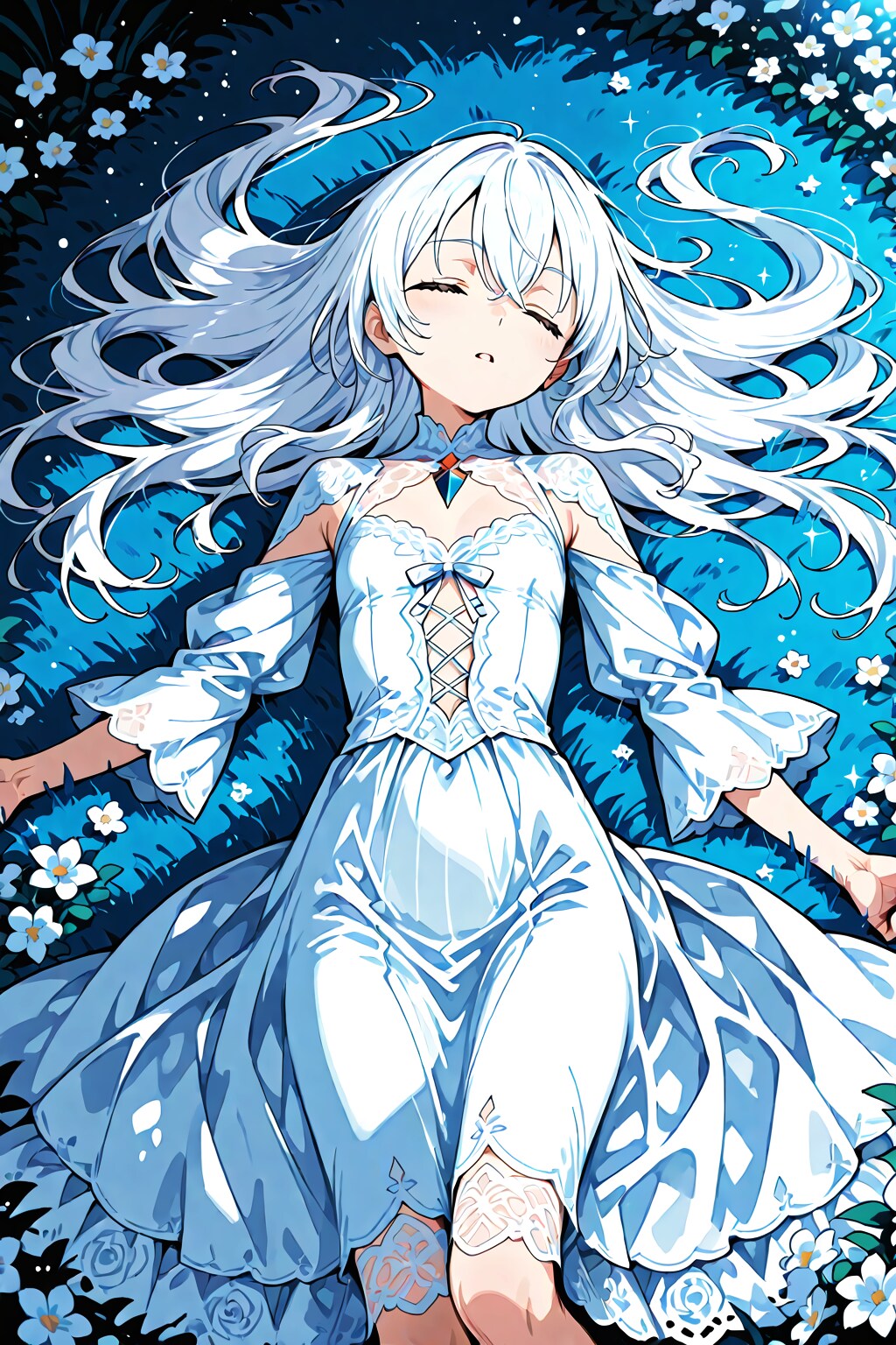 伝説の聖女 (仮眠中) | の人気AIイラスト・グラビア