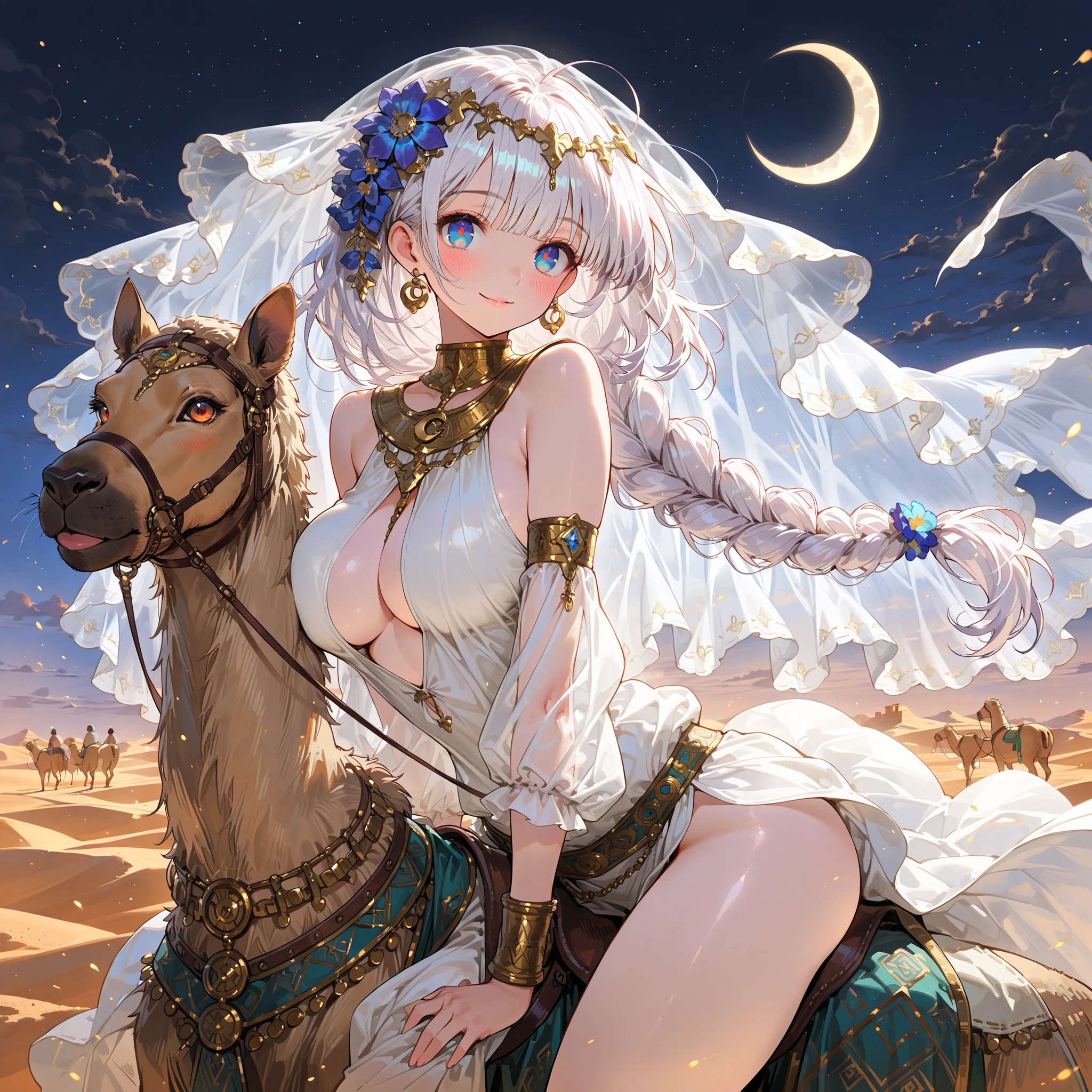 砂漠の旅人 | の人気AIイラスト・グラビア