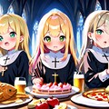 その頃の姫アコちゃん達は / 目が、目がぁ～ / ノンアルコールビールです / こっそりとゲストも出演 4枚目