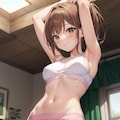 お姉さんのストレッチ 2枚目