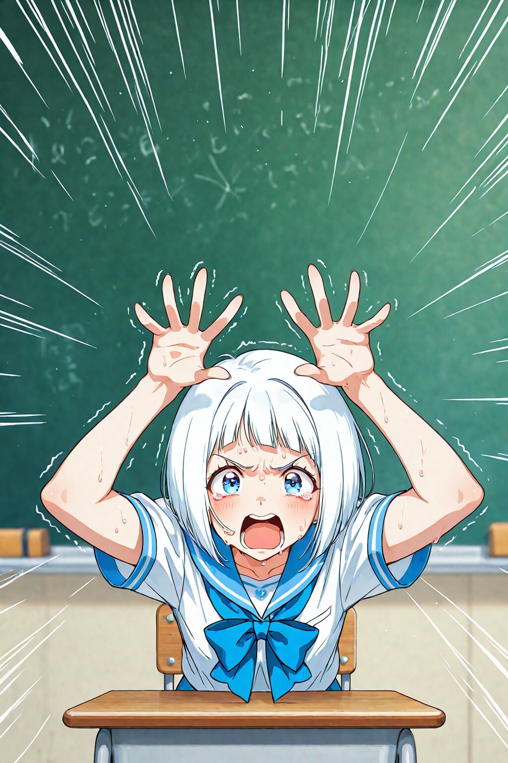 白髪ちゃん | の人気AIイラスト・グラビア