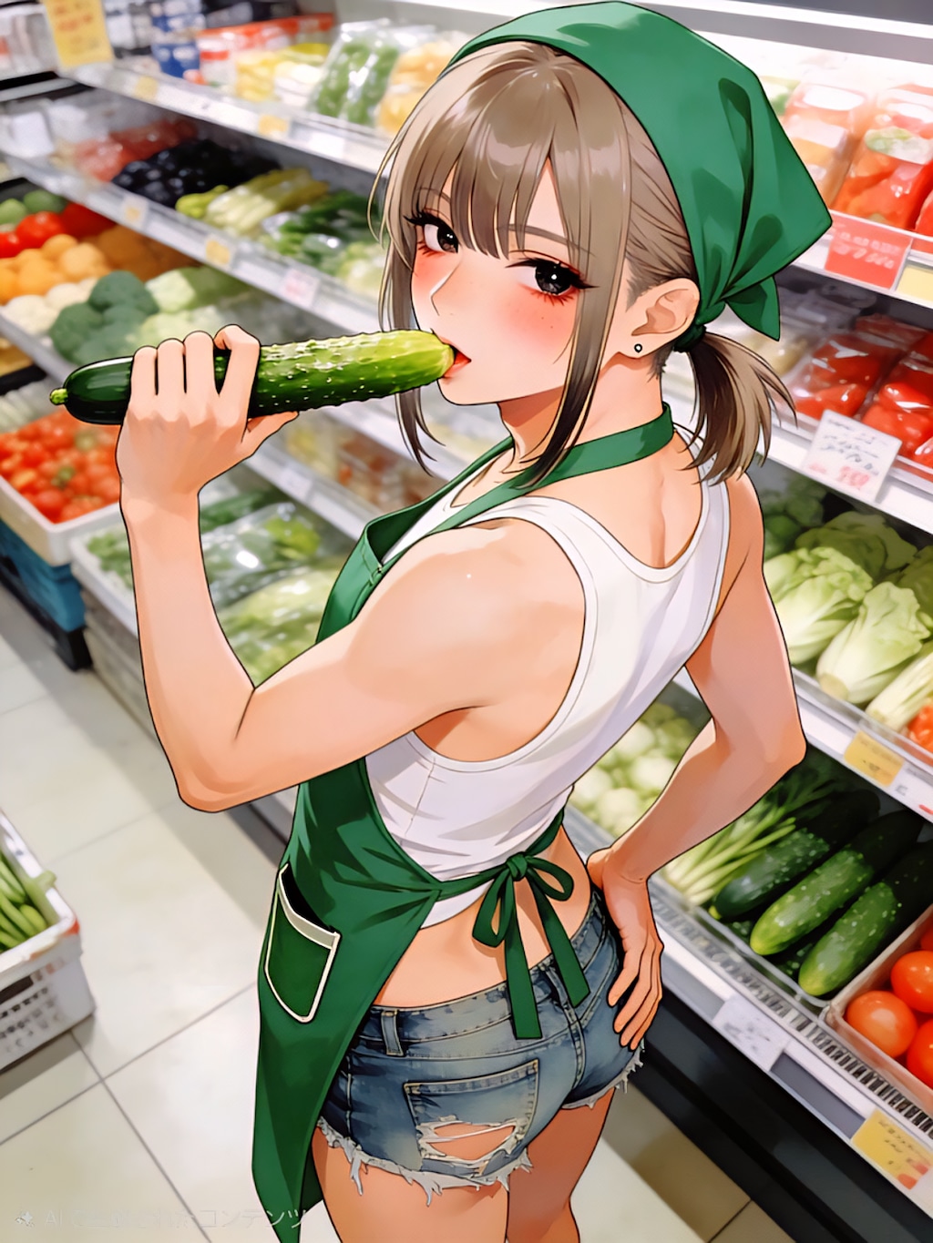 見られちゃった♡