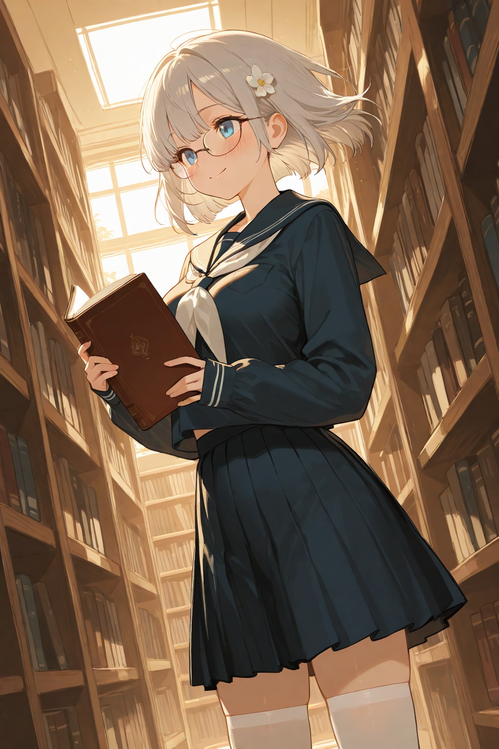 三学期の図書委員長