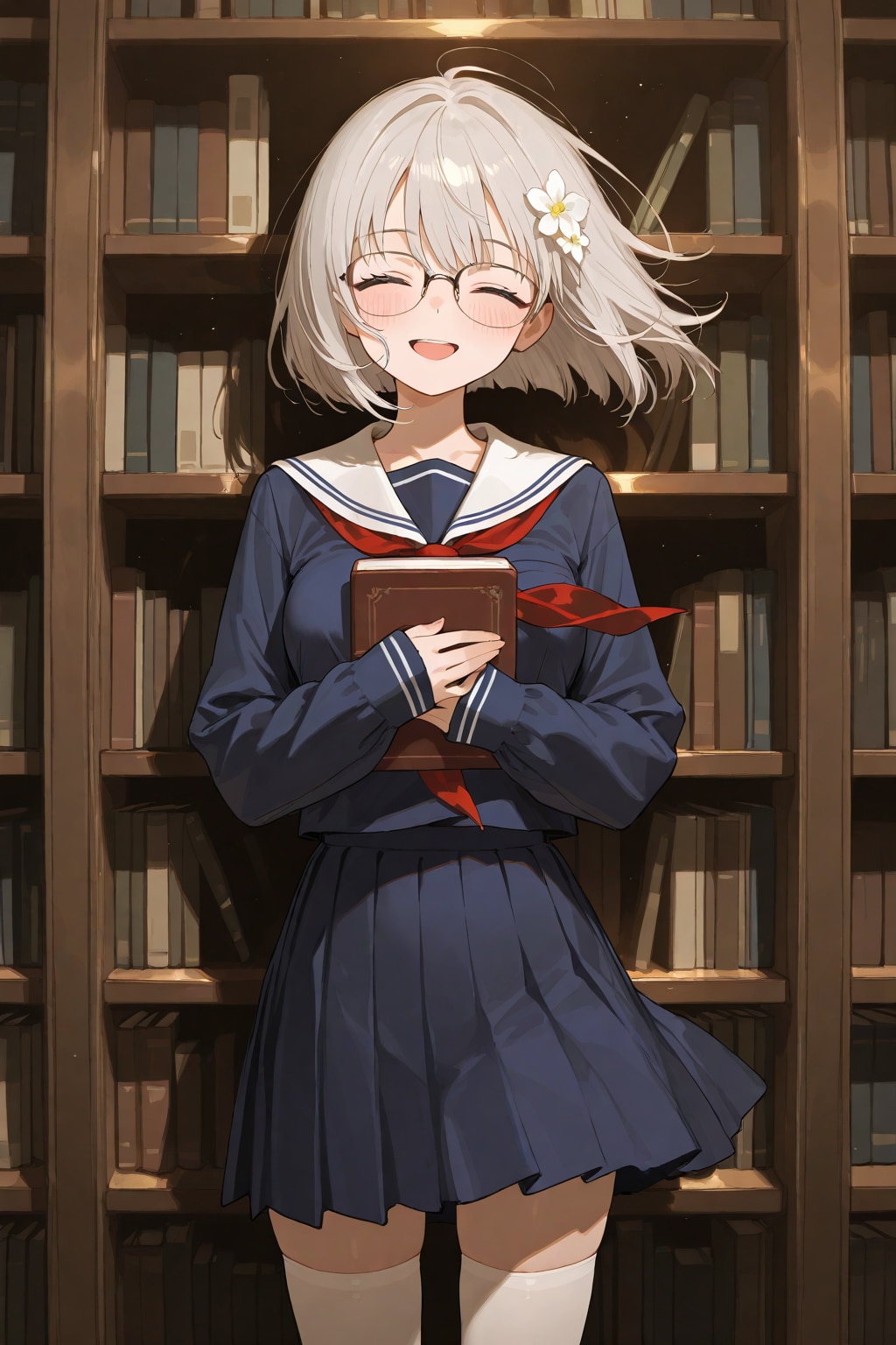 三学期の図書委員長