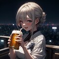 ビールで乾杯♪通算1000いいね！ありがとうございました！ 2枚目