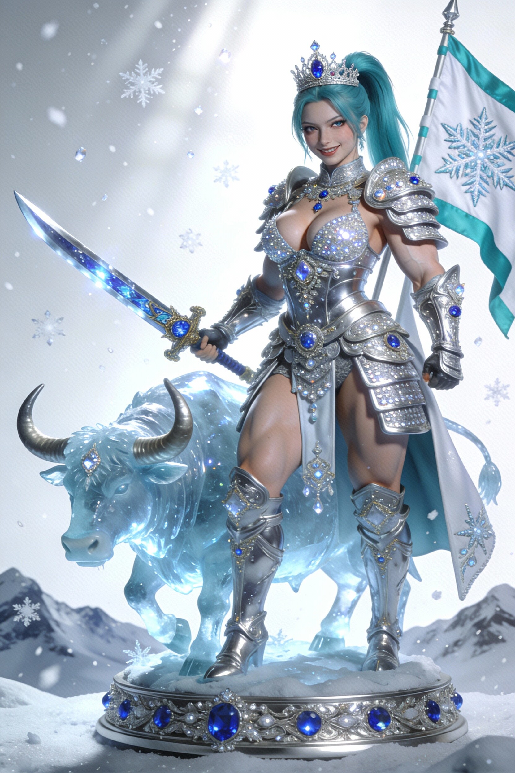 氷雪の女将軍