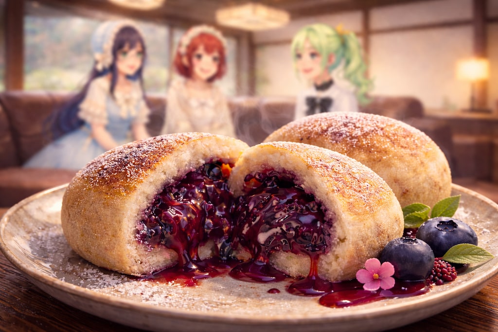 割れた瞬間、あふれるつぶあん