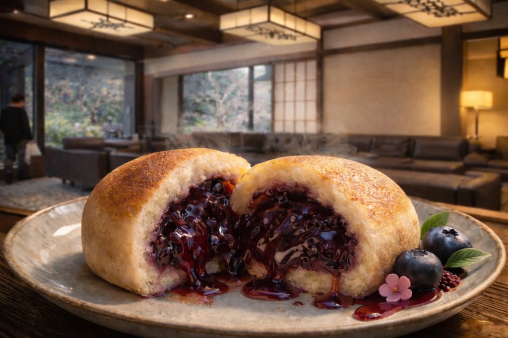 割れた瞬間、あふれるつぶあん