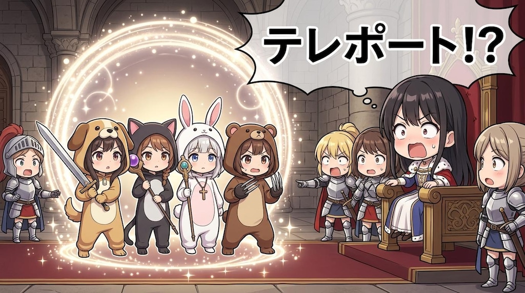 【KIGURUMI QUEST＃４３】テレポート