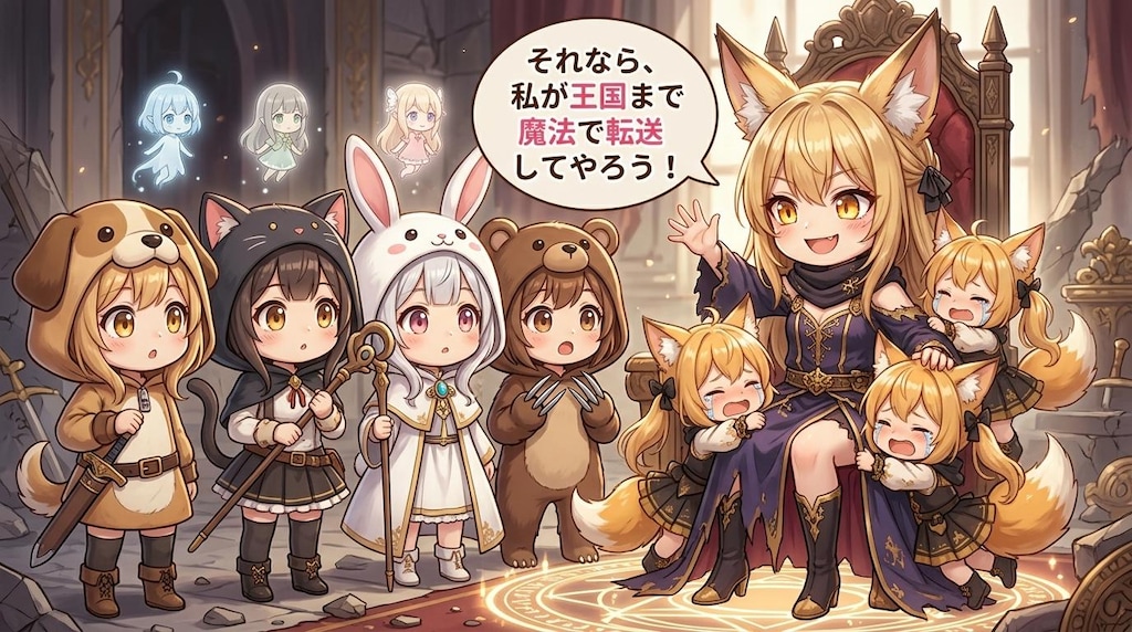 【KIGURUMI QUEST＃４３】テレポート
