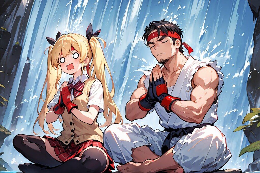 何故か滝行！？不思議な行脚修行の幕開け