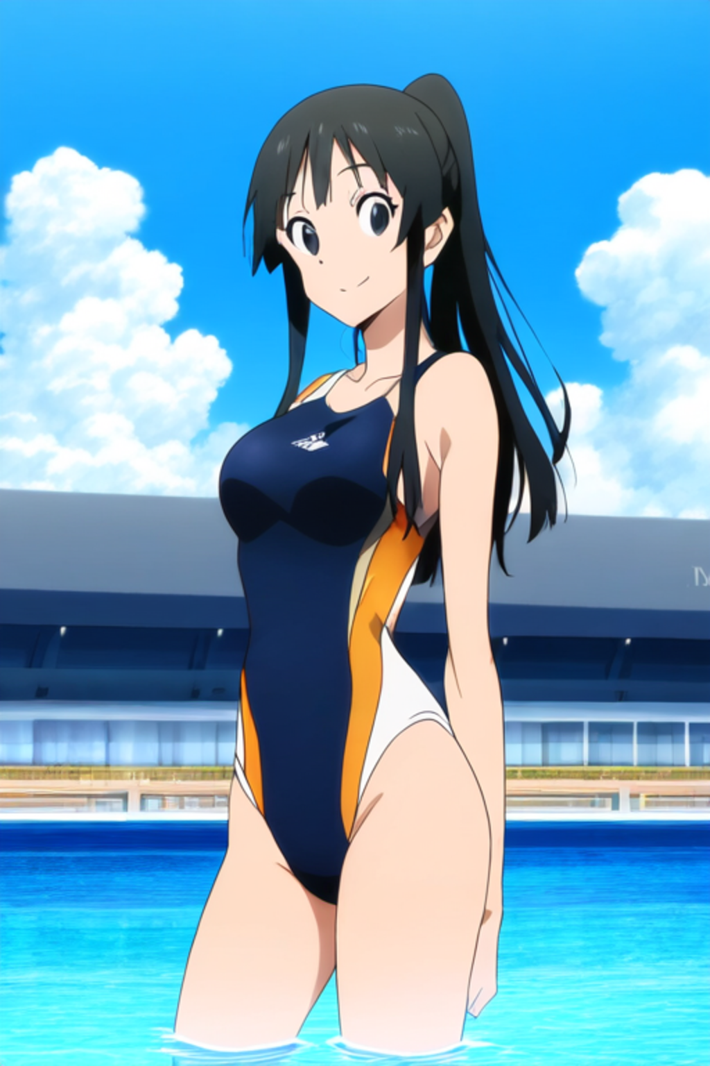 秋山澪の競泳水着姿　詰め合わせ