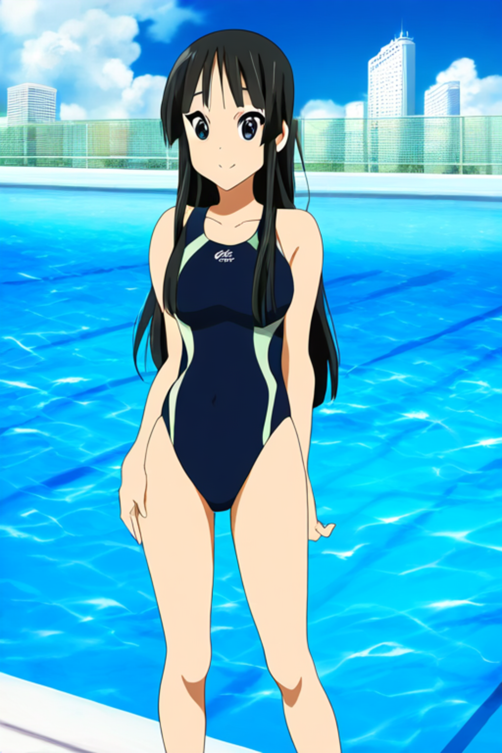 秋山澪の競泳水着姿　詰め合わせ