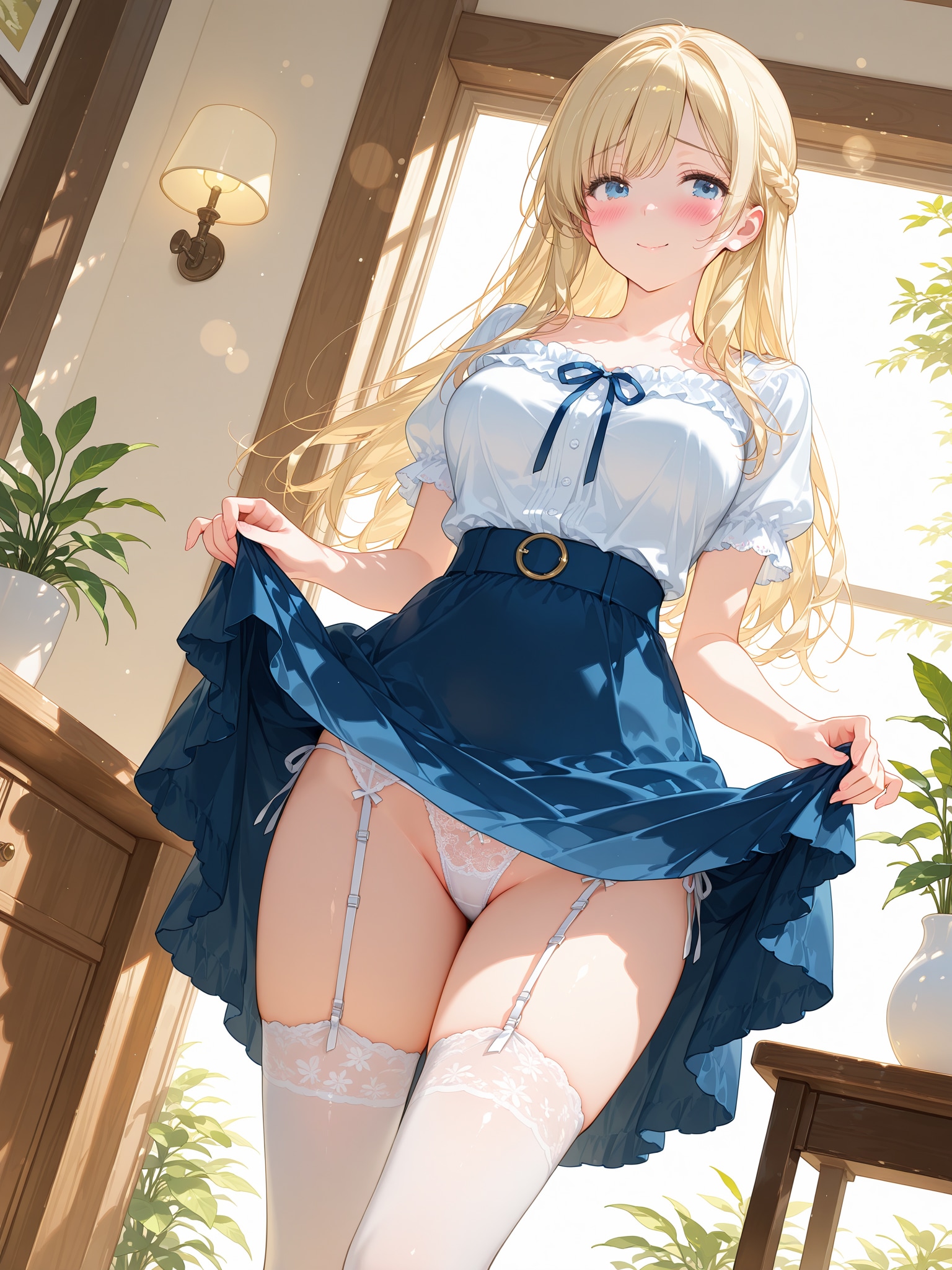 お店でチラッと