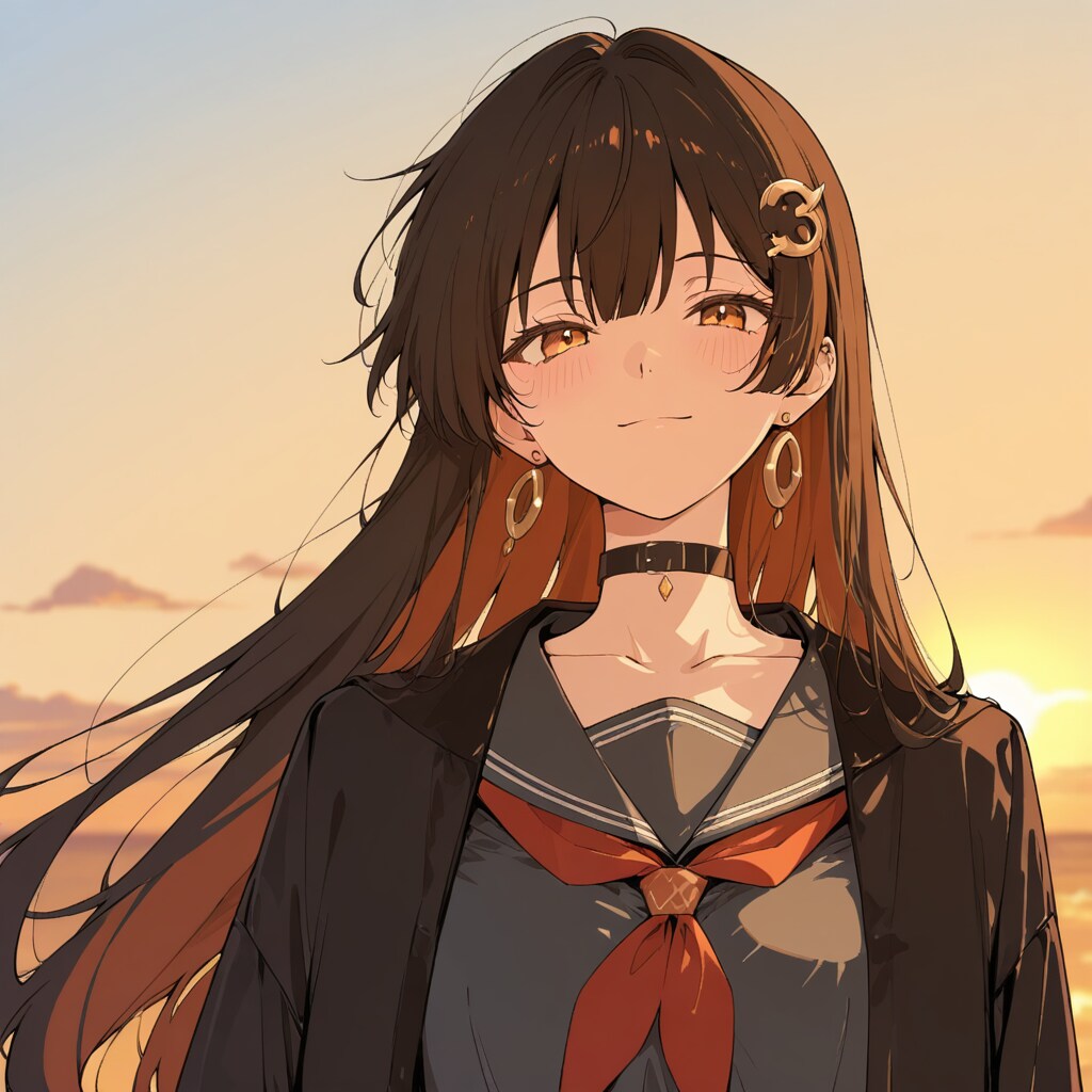 日付召喚 #APRICOT 朝焼け | の人気AIイラスト・グラビア