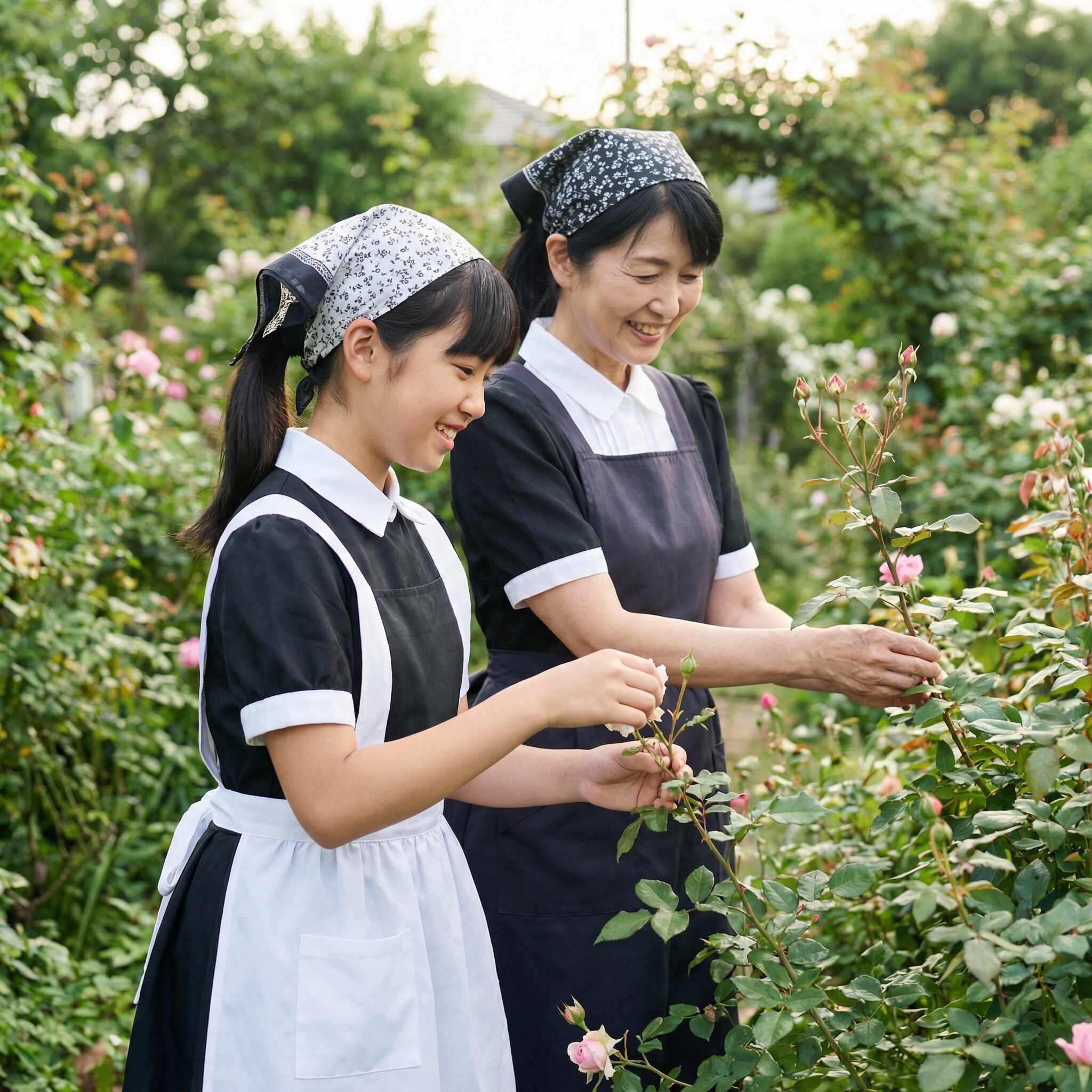 【ユーザー主催投稿企画】メイドさん | の人気AIイラスト・グラビア