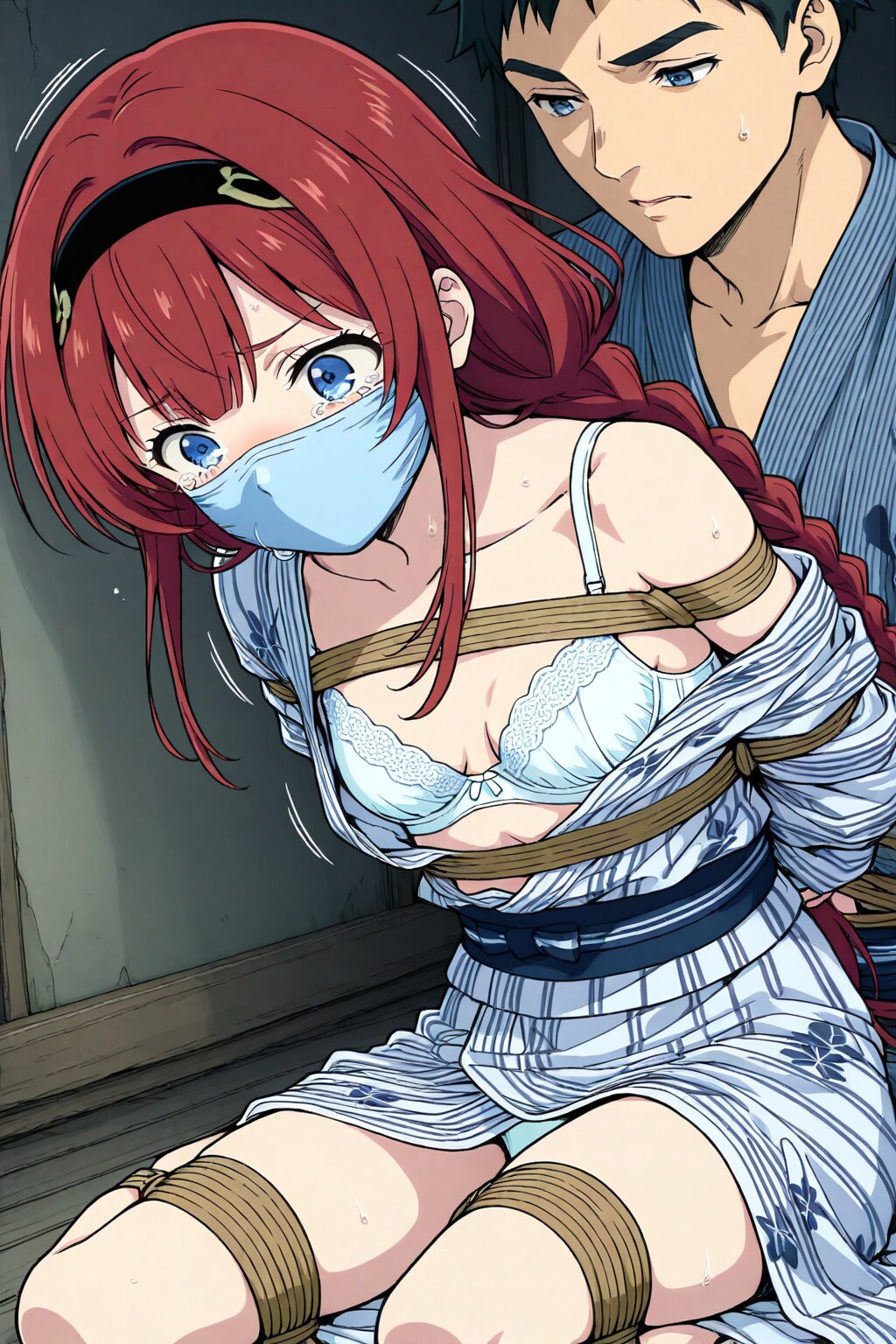 お祭りの帰り道………の悲劇